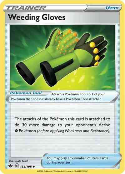 Weeding Gloves - 155/198 - Uncommon [swsh6-155] [Reverse Holo]
