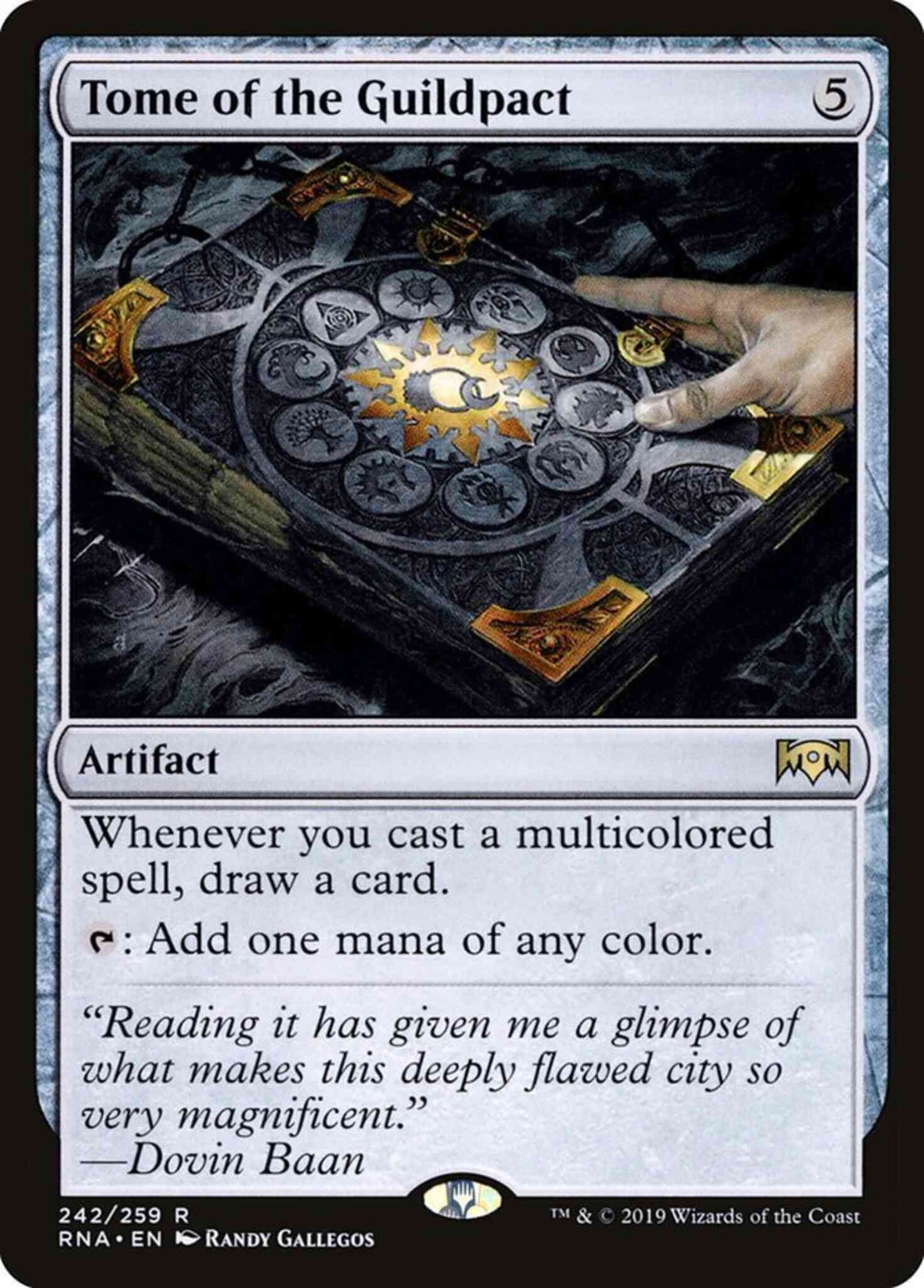 Tome of the Guildpact [242] [Ravnica Allegiance] [Non-Foil]