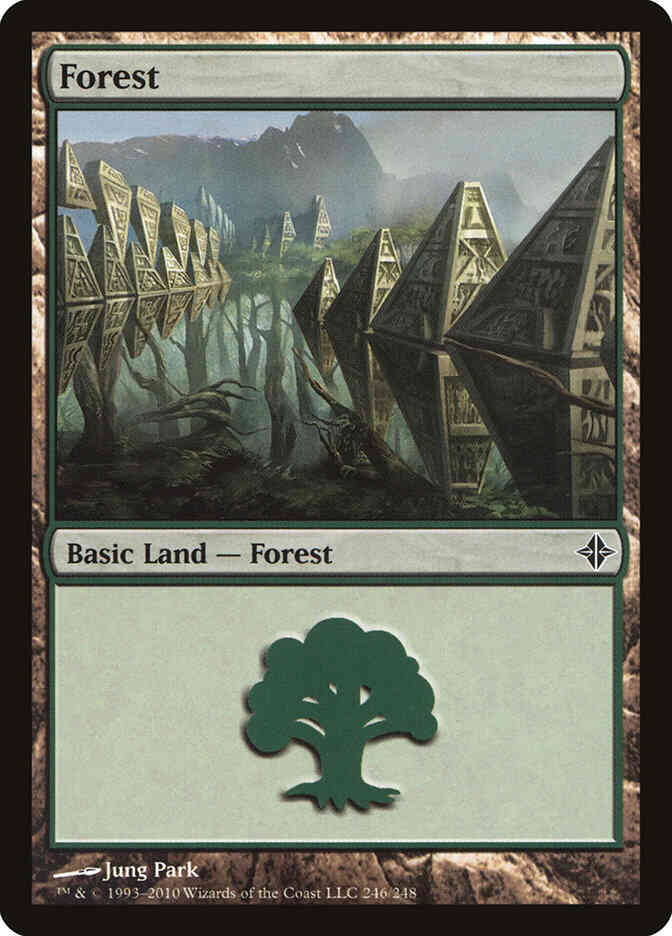 Forest [246] [Rise Of The Eldrazi] [Non-Foil]