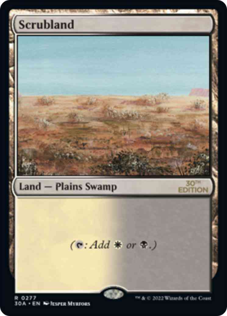 Scrubland [277] [30th Anniversary Edition] [Non-Foil]