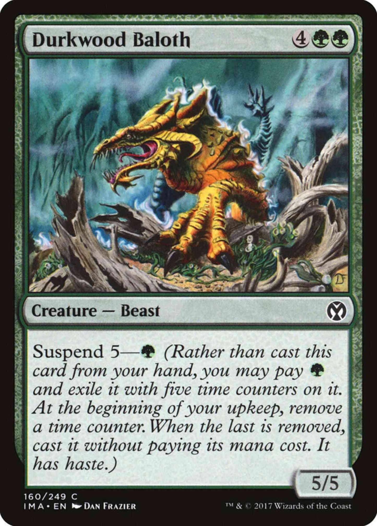 Durkwood Baloth [160] [Iconic Masters] [Non-Foil]