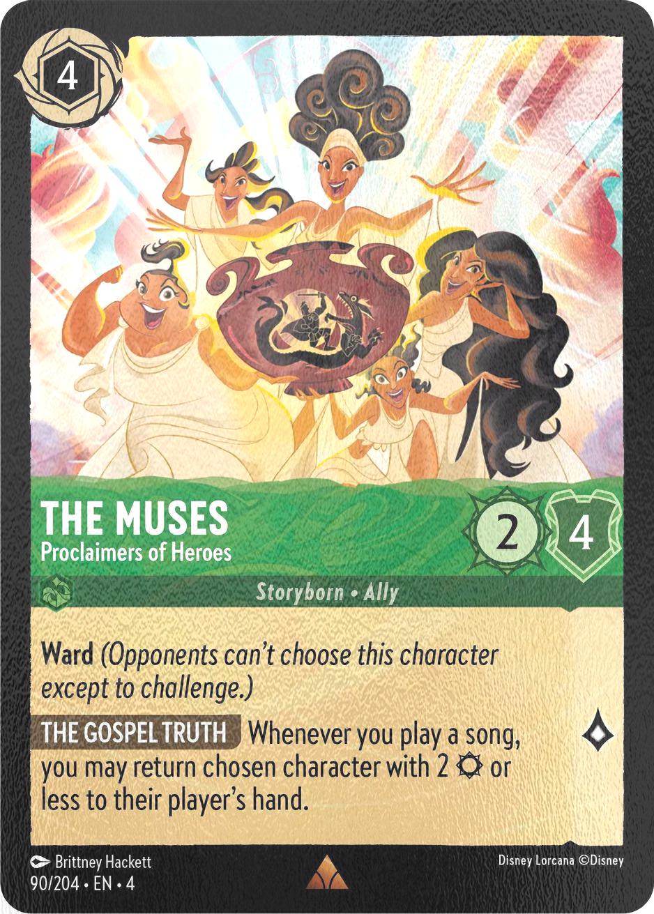 The Muses - Proclaimers of Heroes - 90/204 [Ursula's Return] [Cold Foil]