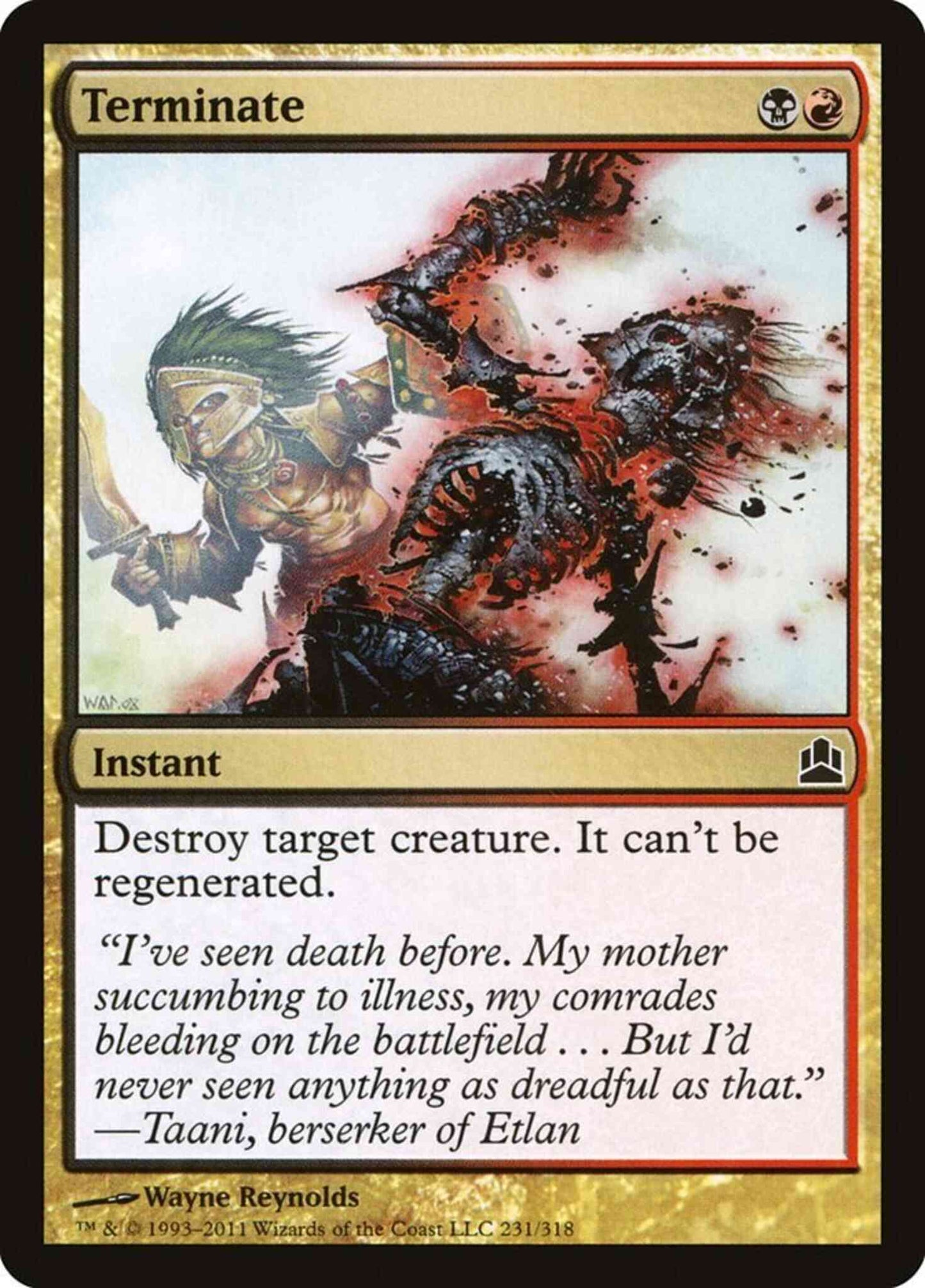 Terminate [231] [Commander 2011] [Non-Foil]