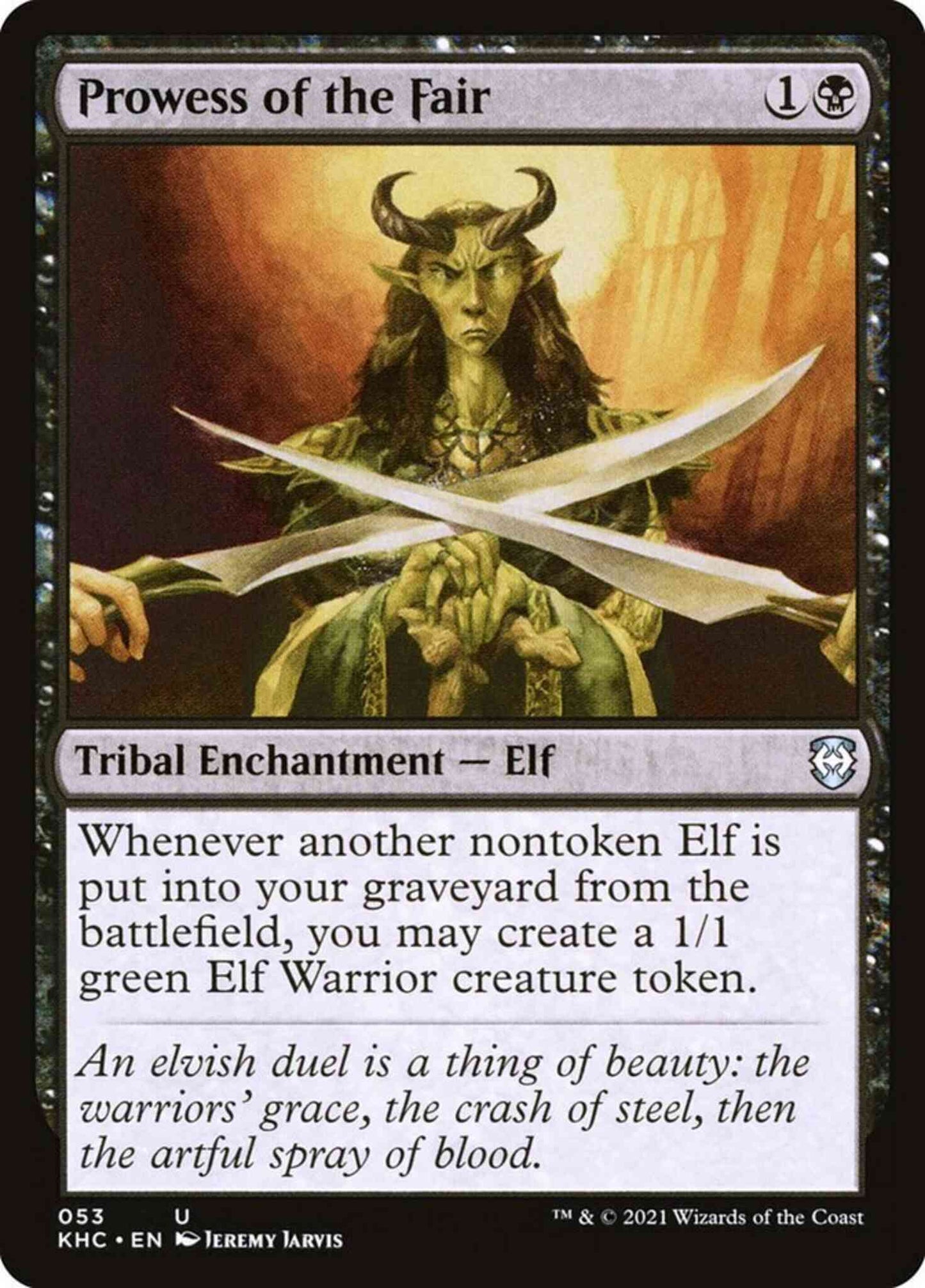 Prowess of the Fair [53] [Kaldheim Commander] [Non-Foil]