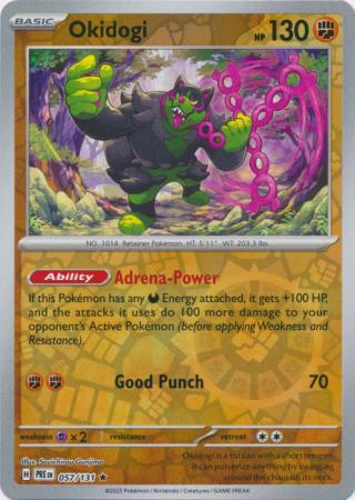 Okidogi - 057/131 - Rare [sv085-057] [Reverse Holo]