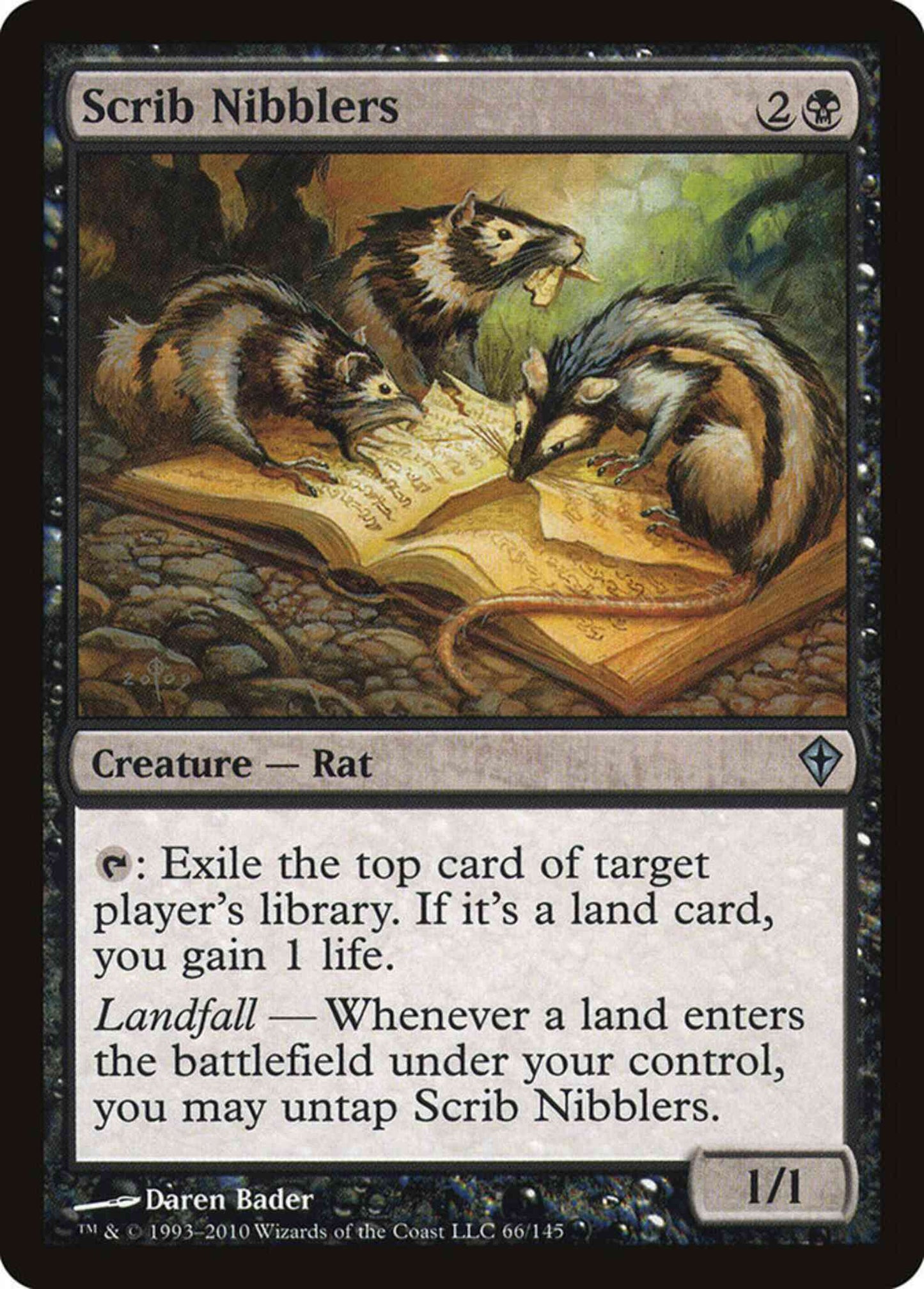 Scrib Nibblers [66] [Worldwake] [Non-Foil]