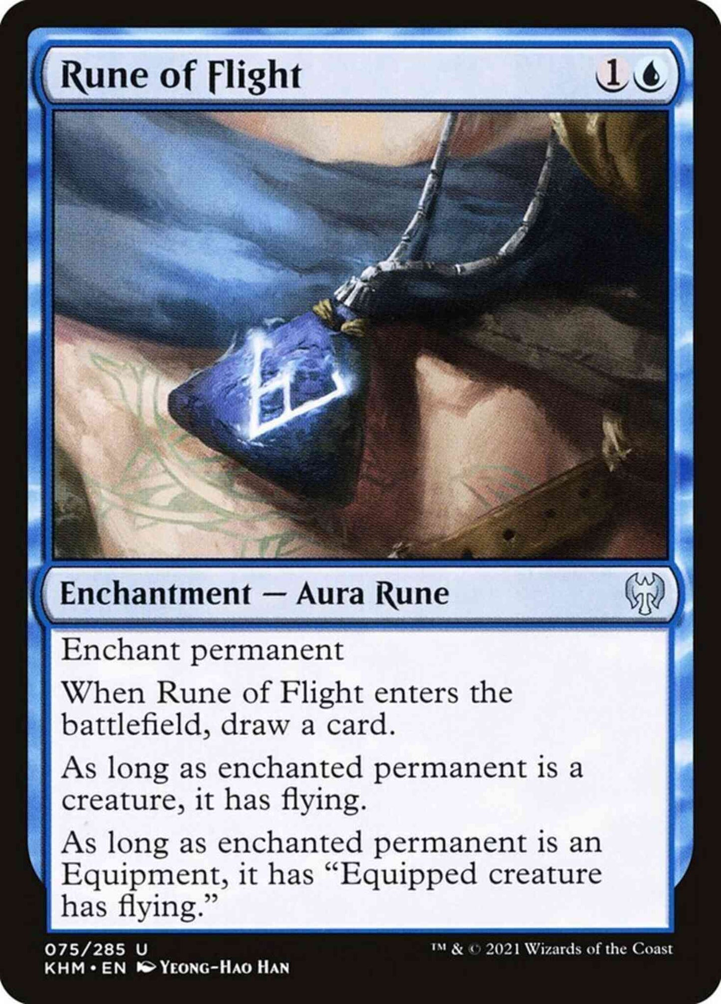 Rune of Flight [75] [Kaldheim] [Non-Foil]