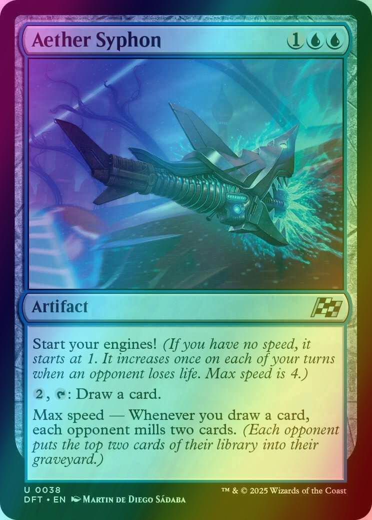 Aether Syphon [38] [Aetherdrift] [Foil]