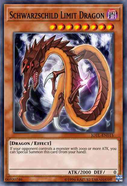 Schwarzschild Limit Dragon - JOTL-EN015 - Common - 1st Edition