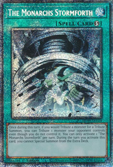 The Monarchs Stormforth - MP25-EN024 - Starlight Rare - 1st Edition
