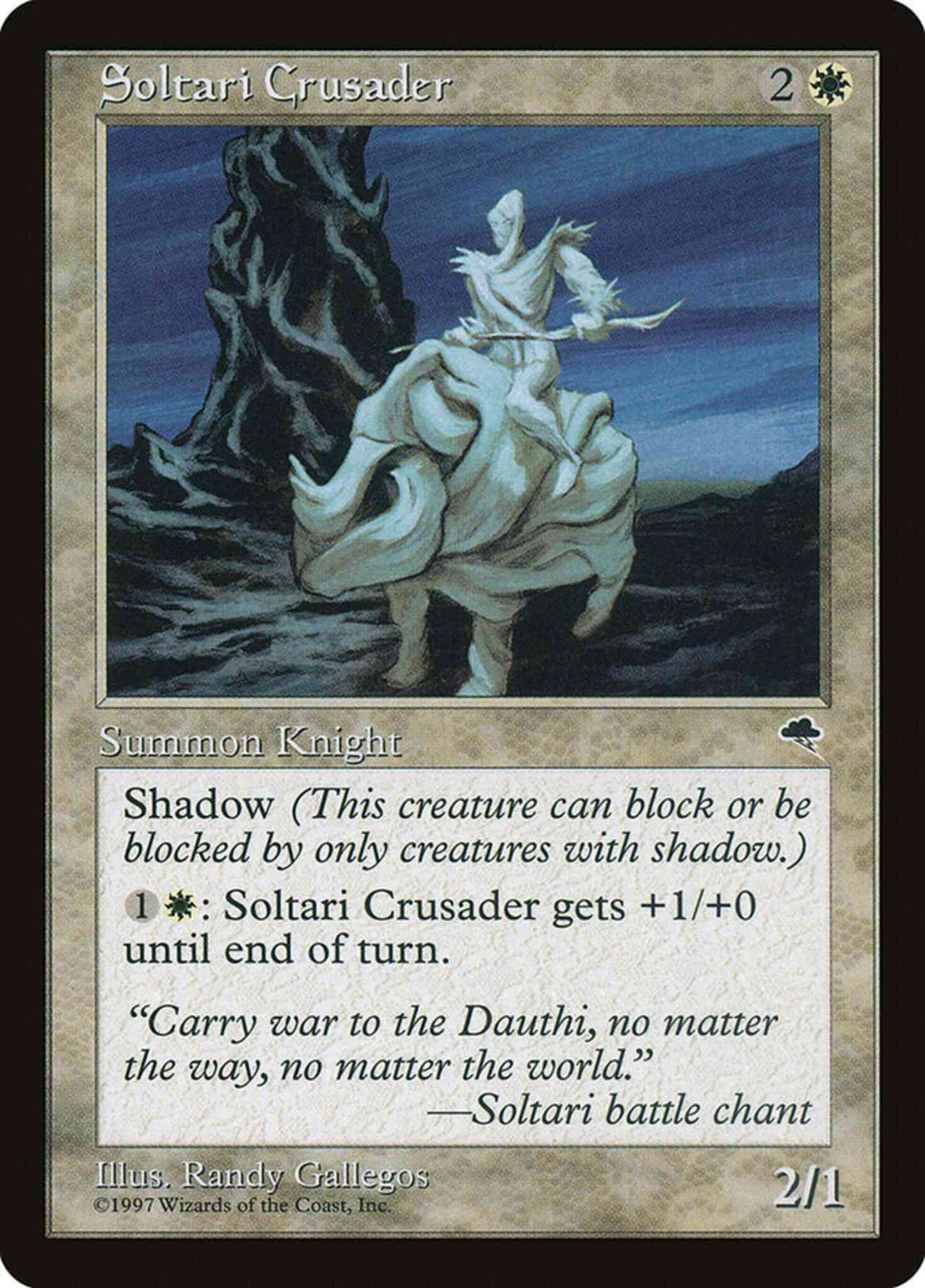 Soltari Crusader [41] [Tempest] [Non-Foil]