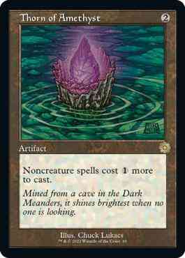Thorn of Amethyst [60] [Retro Frame] [The Brothers' War Retro Artifacts] [Non-Foil]