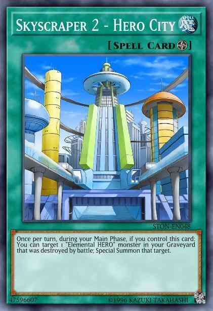 Skyscraper 2 - Hero City - STON-EN048 - Super Rare - Unlimited