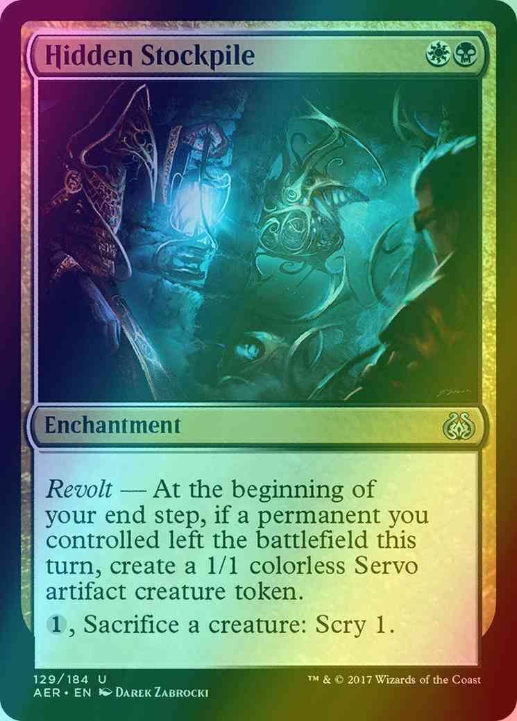 Hidden Stockpile [129] [Aether Revolt] [Foil]