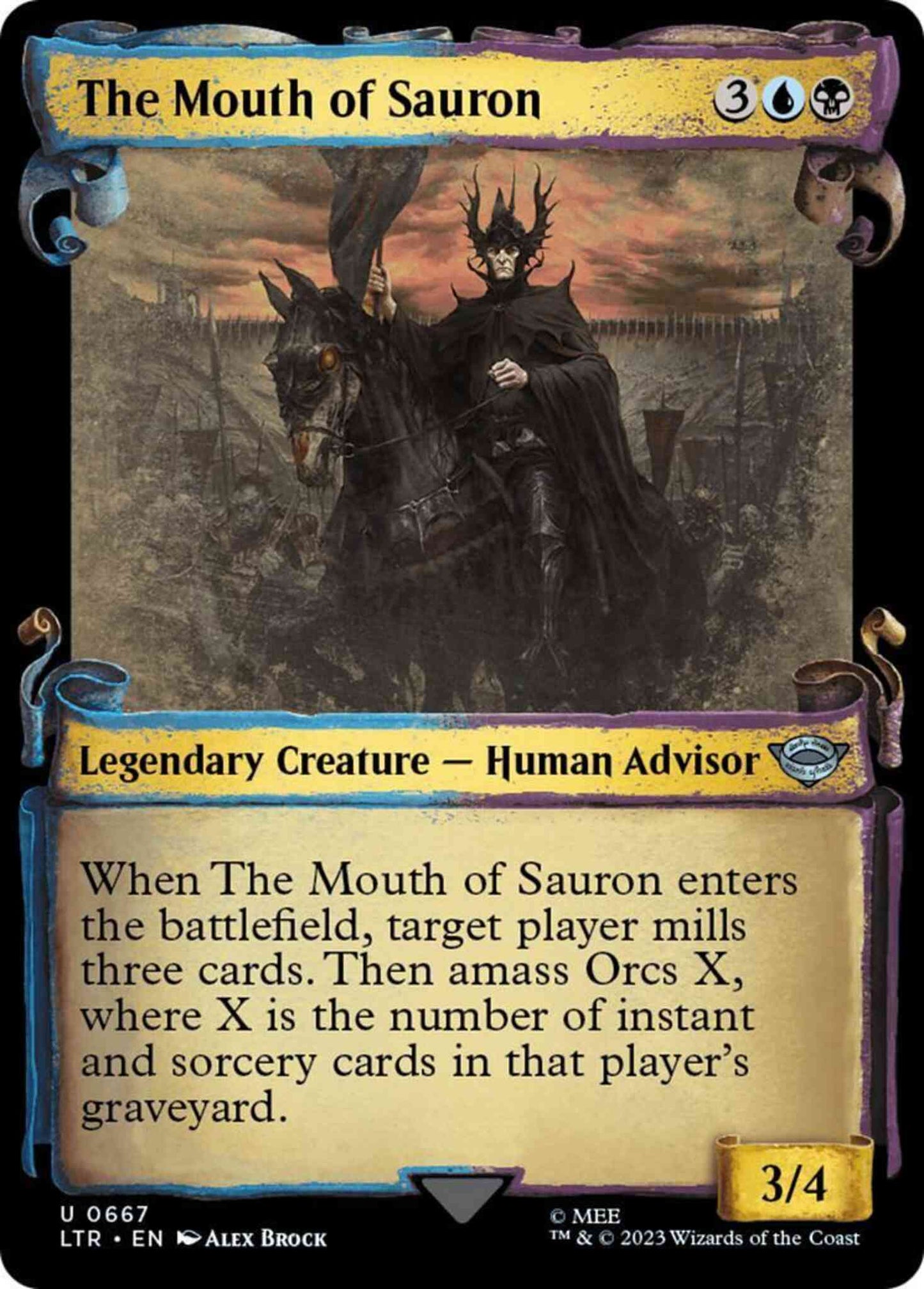 The Mouth of Sauron [667] [Scrolls Showcase] [The Lord of the Rings: Tales of Middle-earth] [Non-Foil]