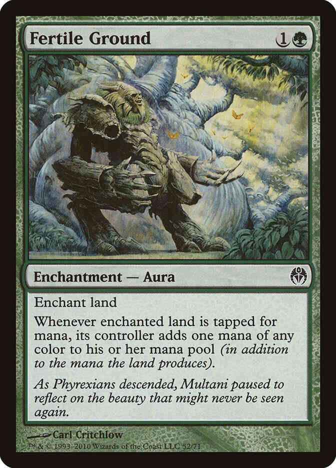 Fertile Ground [52] [Duel Decks Phyrexia vs the Coalition] [Non-Foil]