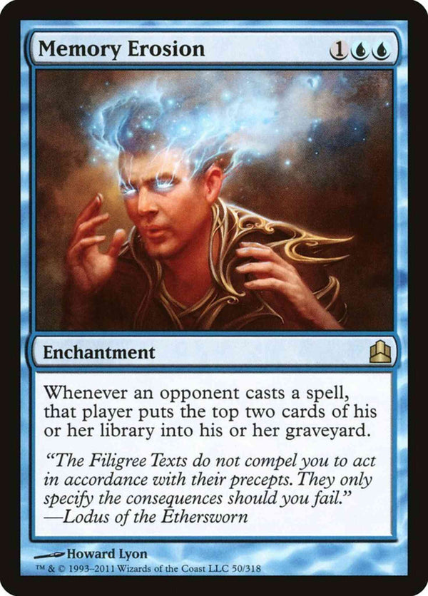Memory Erosion [50] [Commander 2011] [Non-Foil]