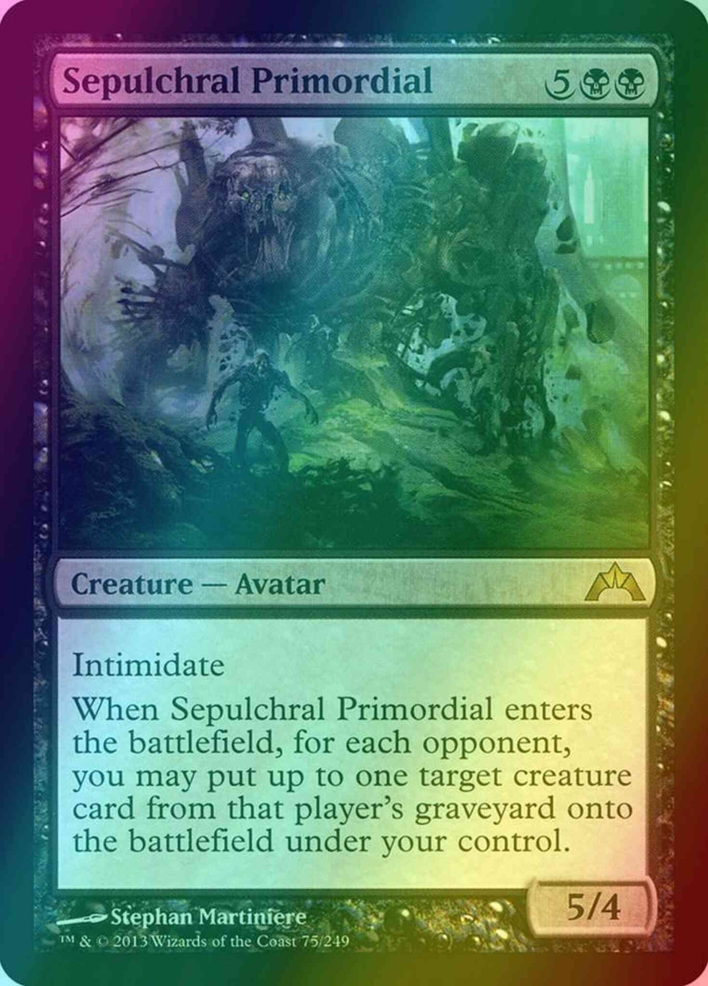 Sepulchral Primordial [75] [Gatecrash] [Foil]