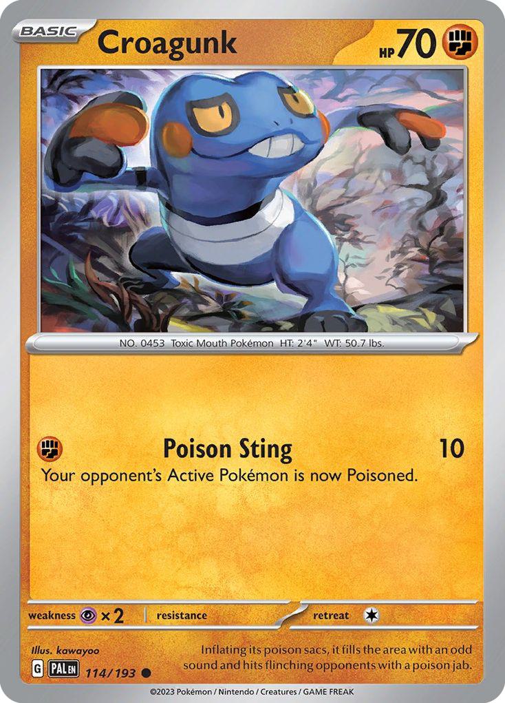 Croagunk - 114/193 - Common [sv02-114] [Non-Holo]
