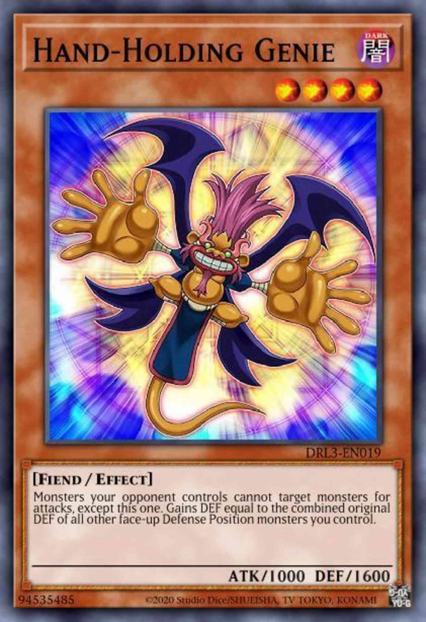 Hand-Holding Genie - DLCS-EN115 - Common - 1st Edition