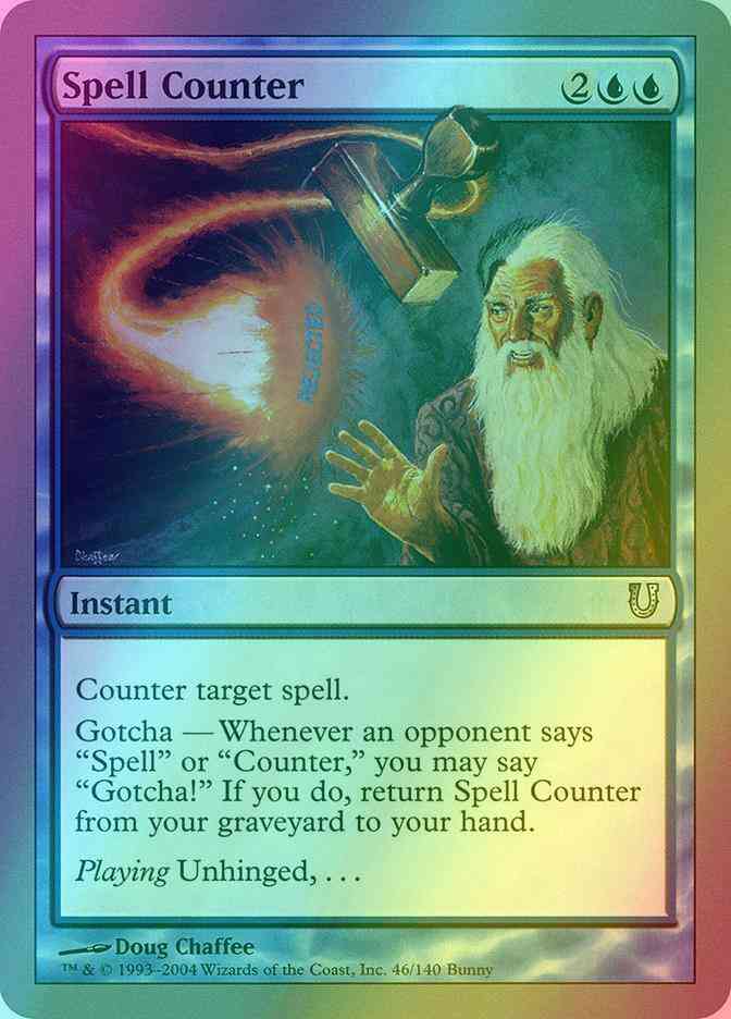 Spell Counter [46] [Unhinged] [Foil]