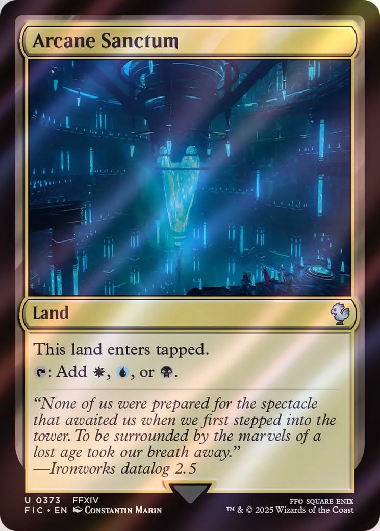 Arcane Sanctum [373] [FINAL FANTASY: Commander] [Surge Foil]