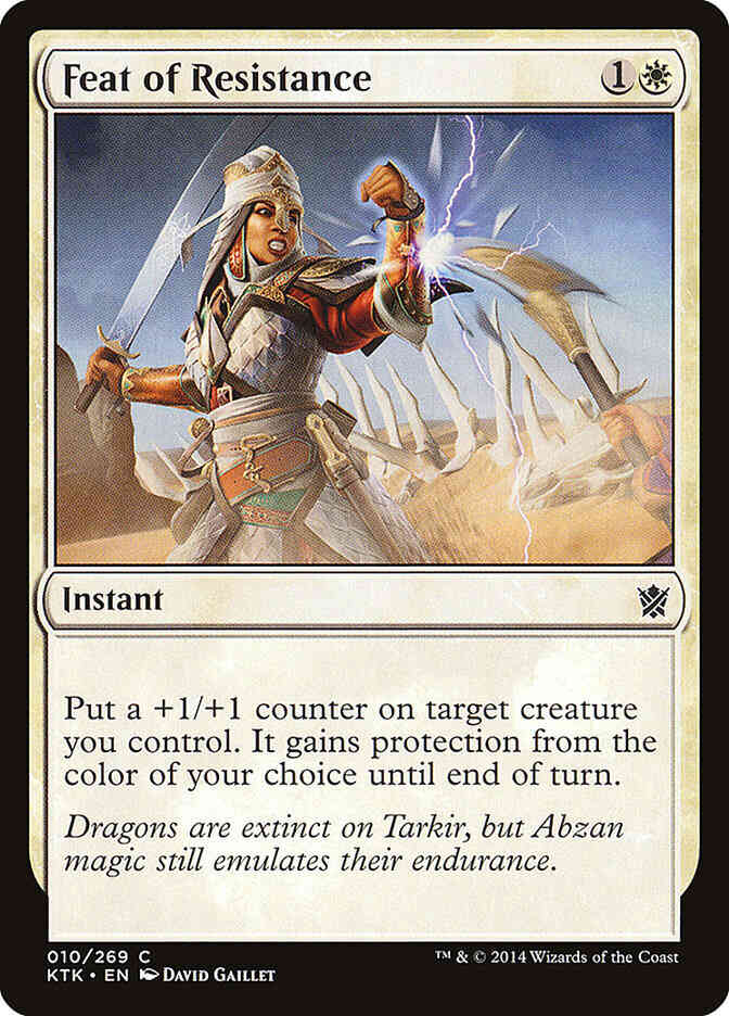 Feat of Resistance [10] [Khans Of Tarkir] [Non-Foil]