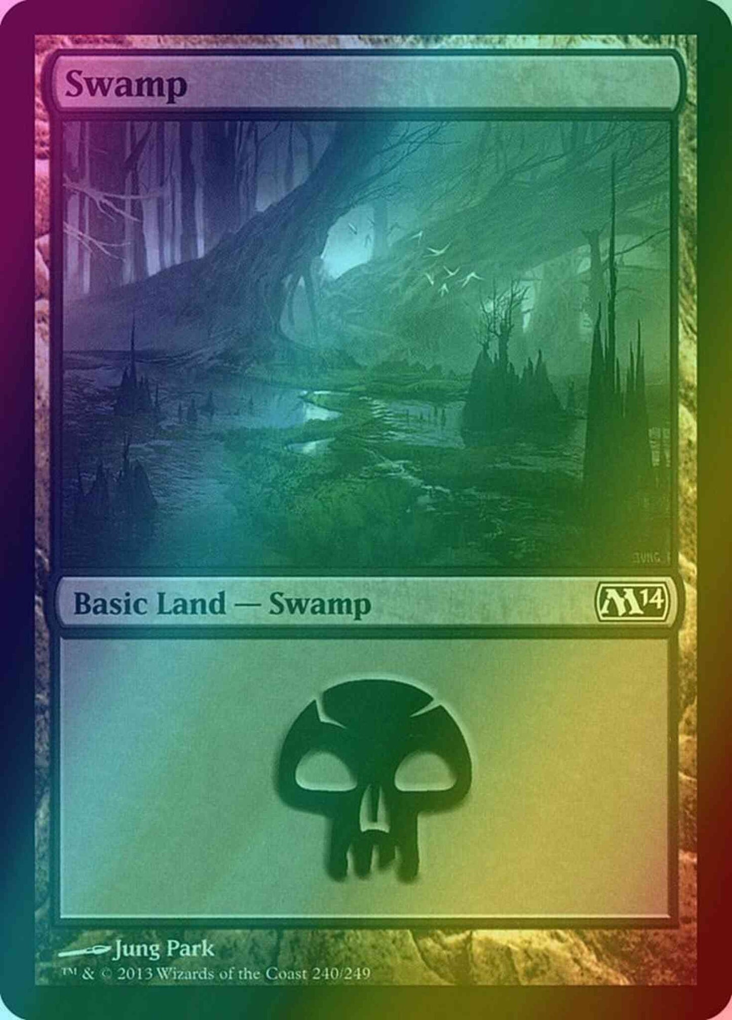 Swamp [240] [Magic 2014] [Foil]