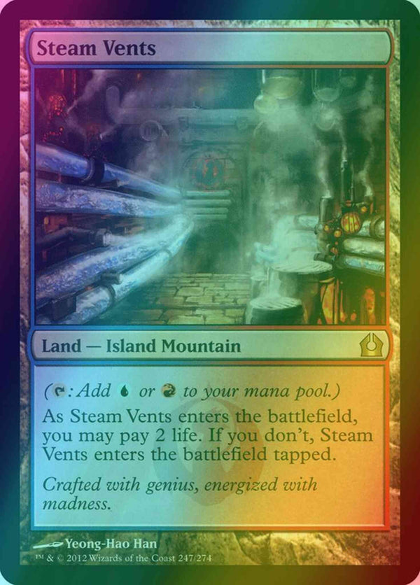 Steam Vents [247] [Return To Ravnica] [Foil]