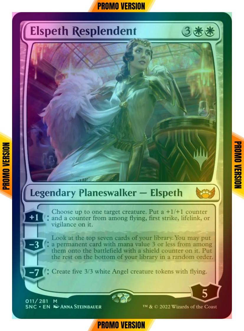 Elspeth Resplendent [Promo Pack] [11p] [Streets of New Capenna: Promos] [Foil]