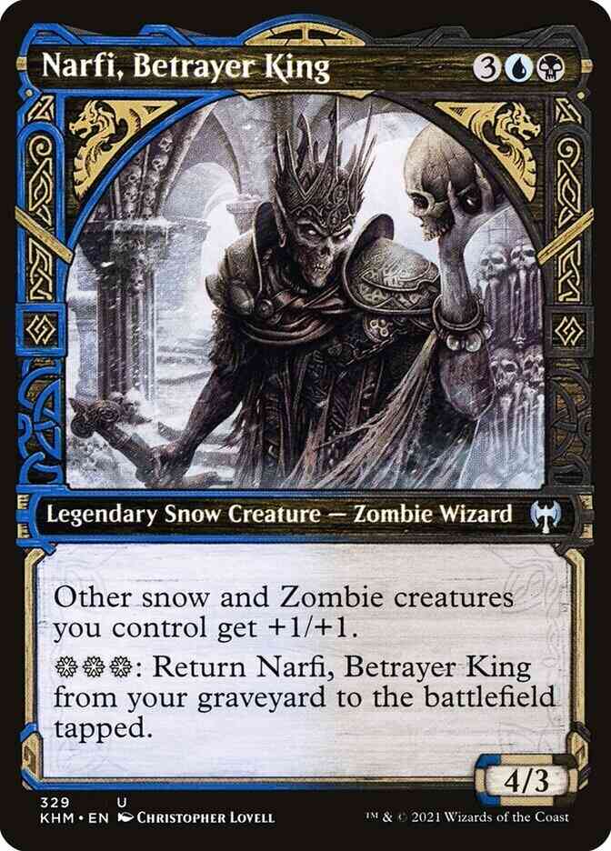Narfi, Betrayer King [329] [Showcase] [Kaldheim] [Non-Foil]