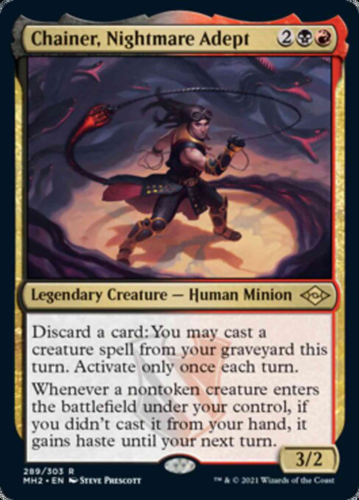 Chainer, Nightmare Adept [289] [Modern Horizons 2] [Non-Foil]