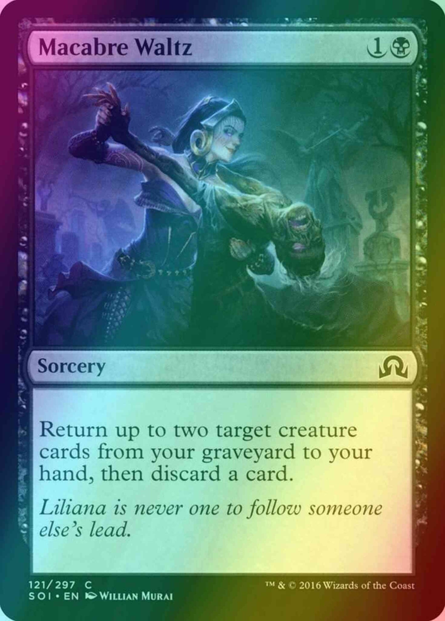 Macabre Waltz [121] [Shadows over Innistrad] [Foil]