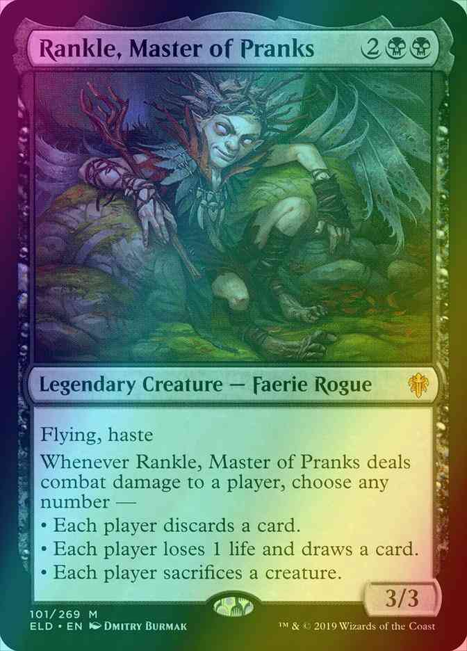 Rankle, Master of Pranks [101] [Throne of Eldraine] [Foil]