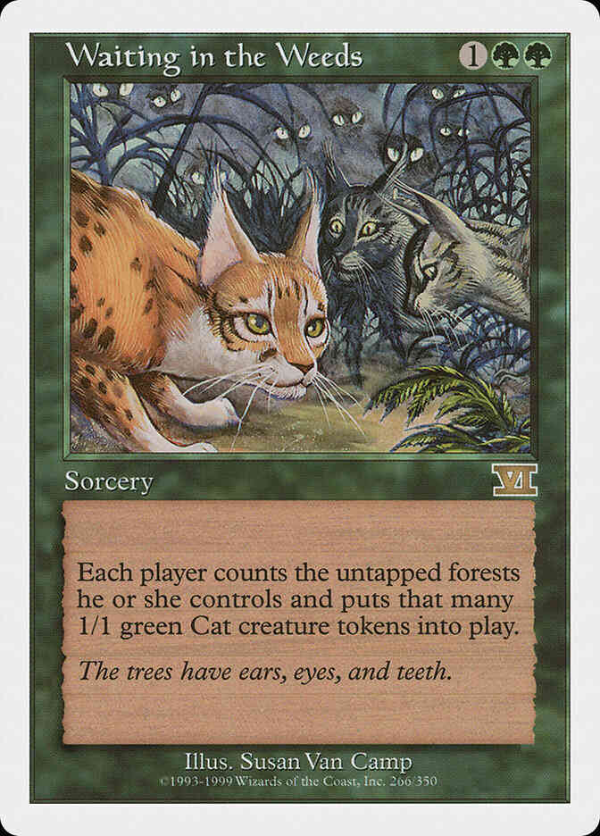 Waiting in the Weeds [266] [Classic Sixth Edition] [Non-Foil]