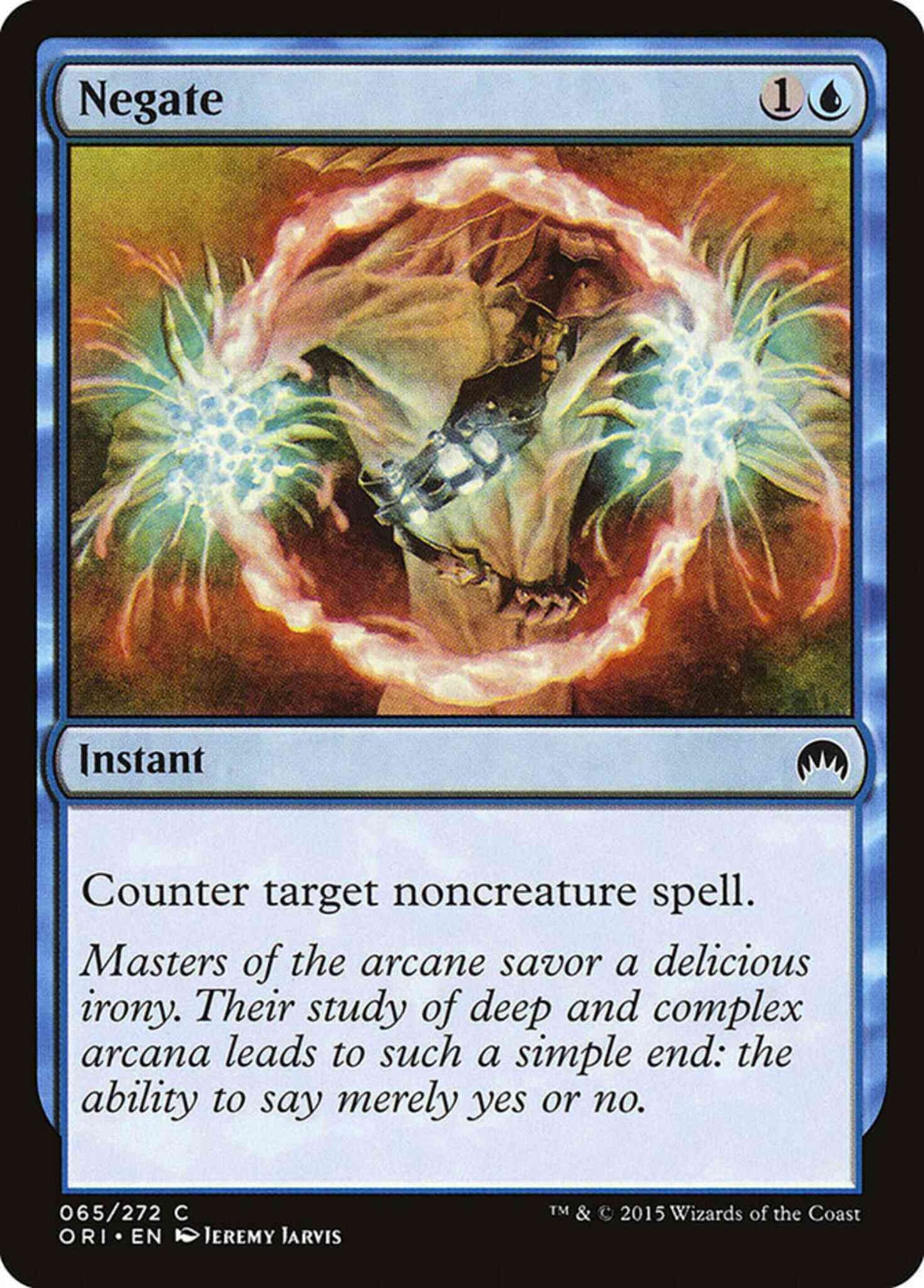 Negate [65] [Magic Origins] [Non-Foil]