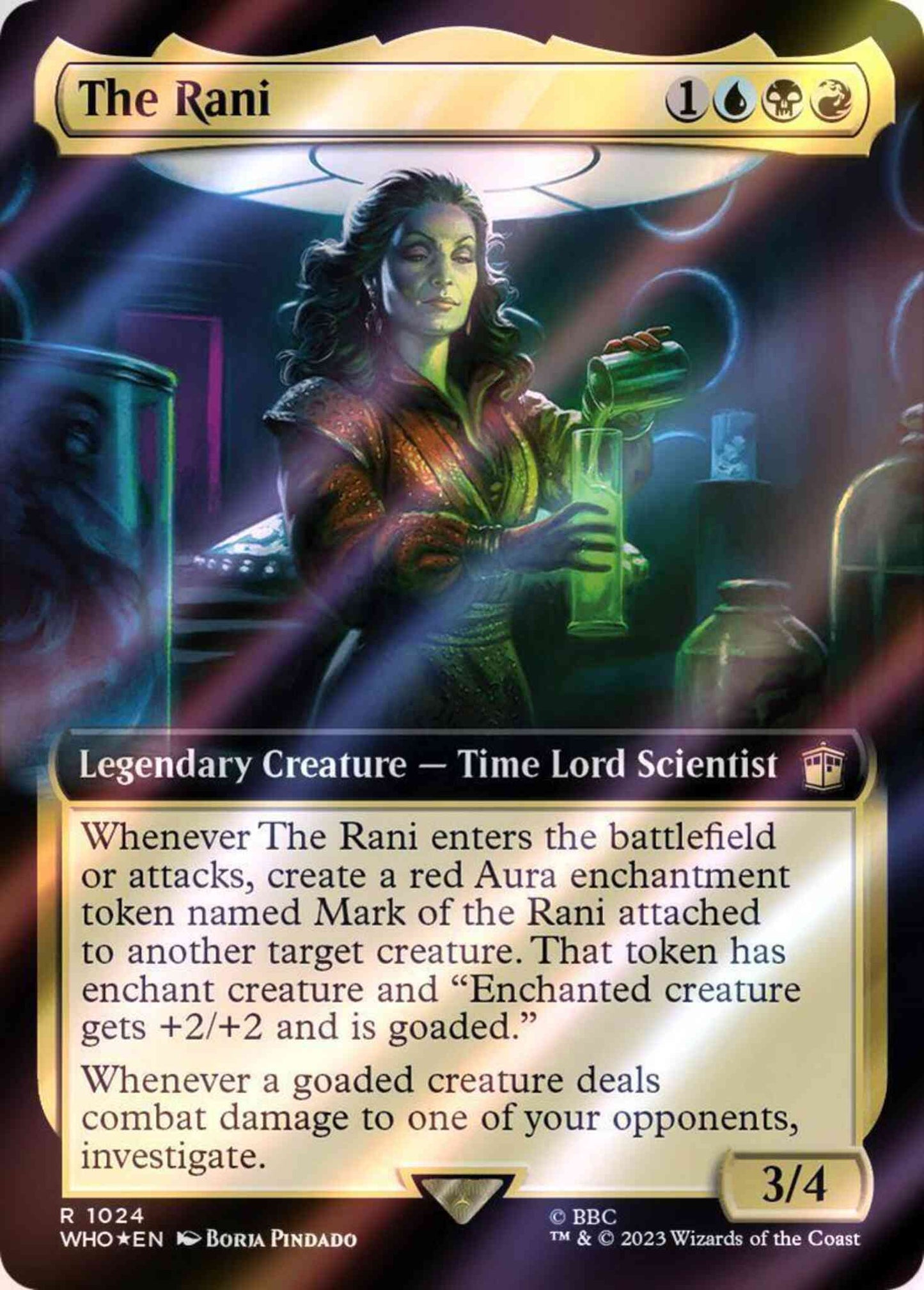 The Rani [1024] [Extended Art] [Universes Beyond: Doctor Who] [Surge Foil]
