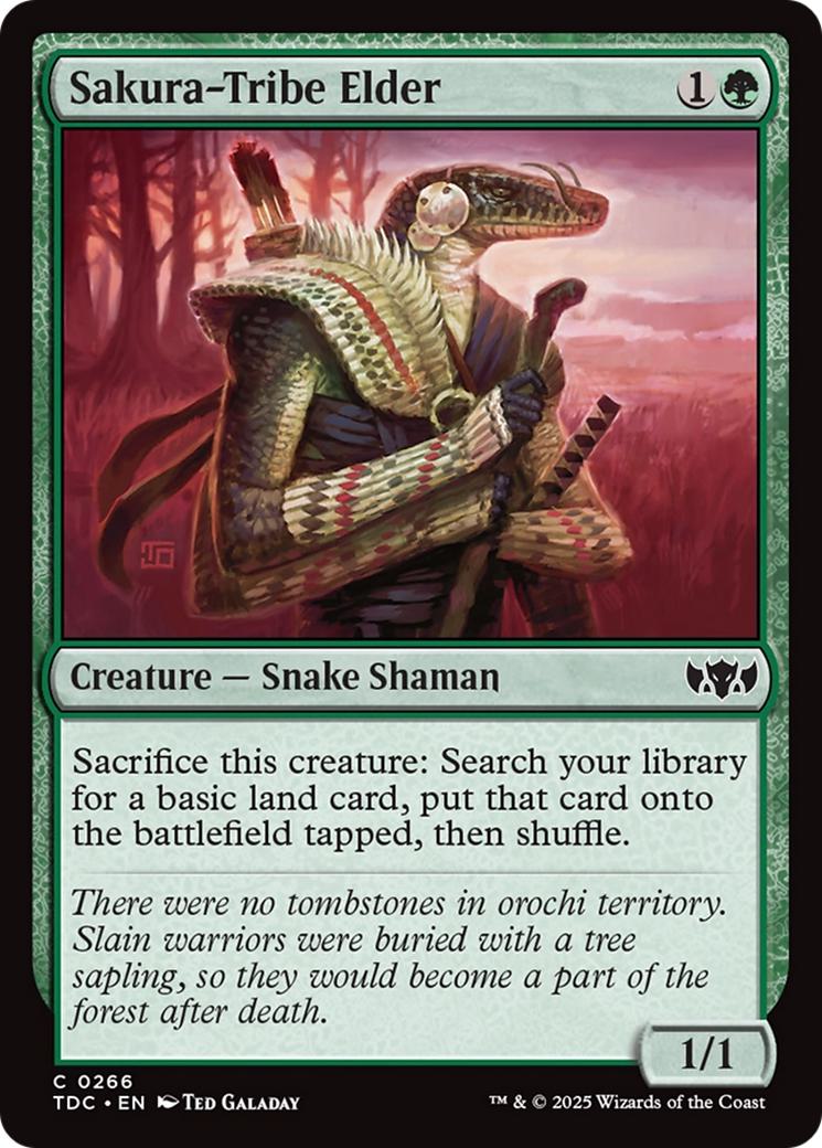 Sakura-Tribe Elder [266] [Tarkir: Dragonstorm: Commander] [Non-Foil]