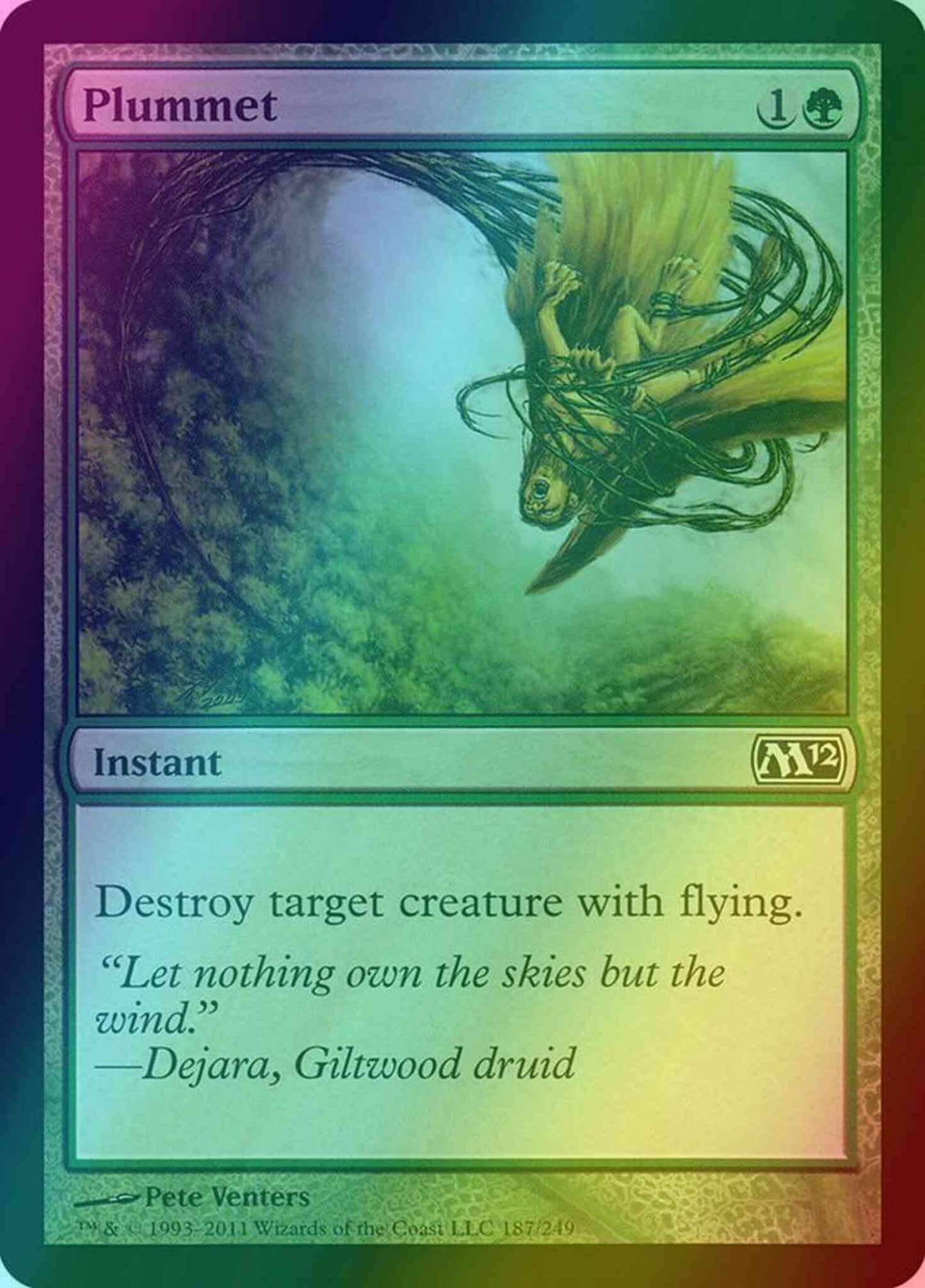 Plummet [187] [Magic 2012] [Foil]