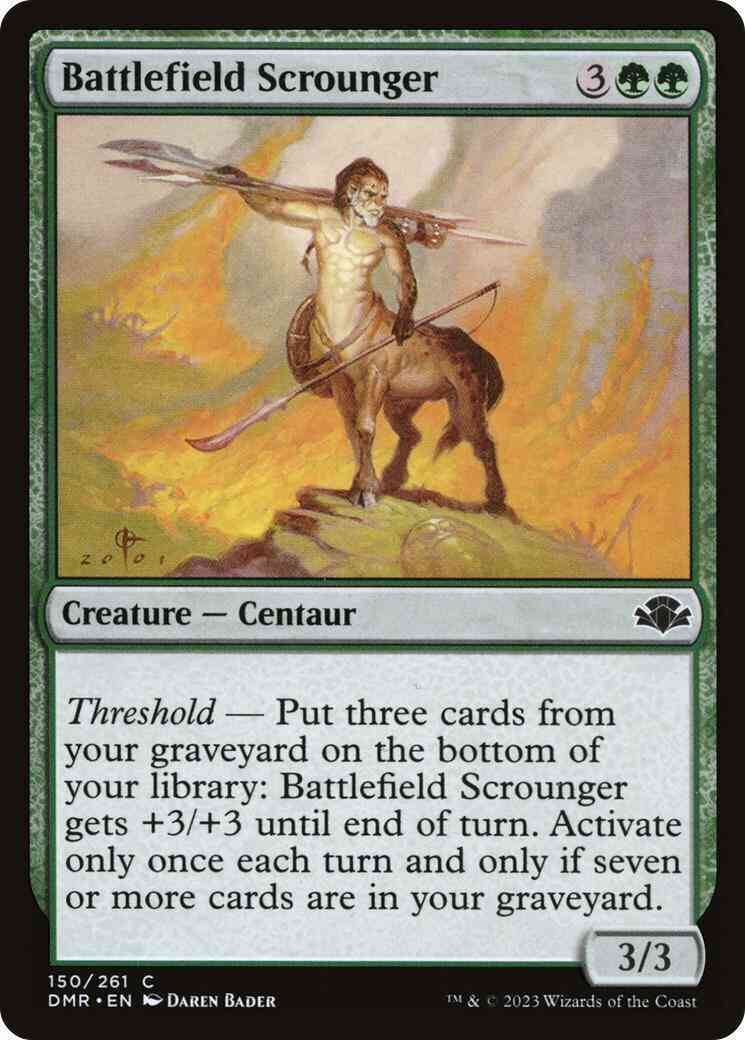 Battlefield Scrounger [150] [Dominaria Remastered] [Non-Foil]