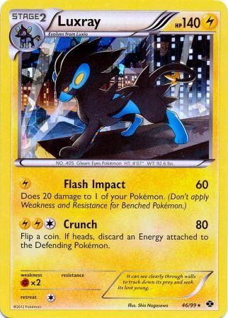Luxray - 46/99 - Promo [Theme Deck Exclusive] [BW4MSP-46] [Cracked Ice Holo]