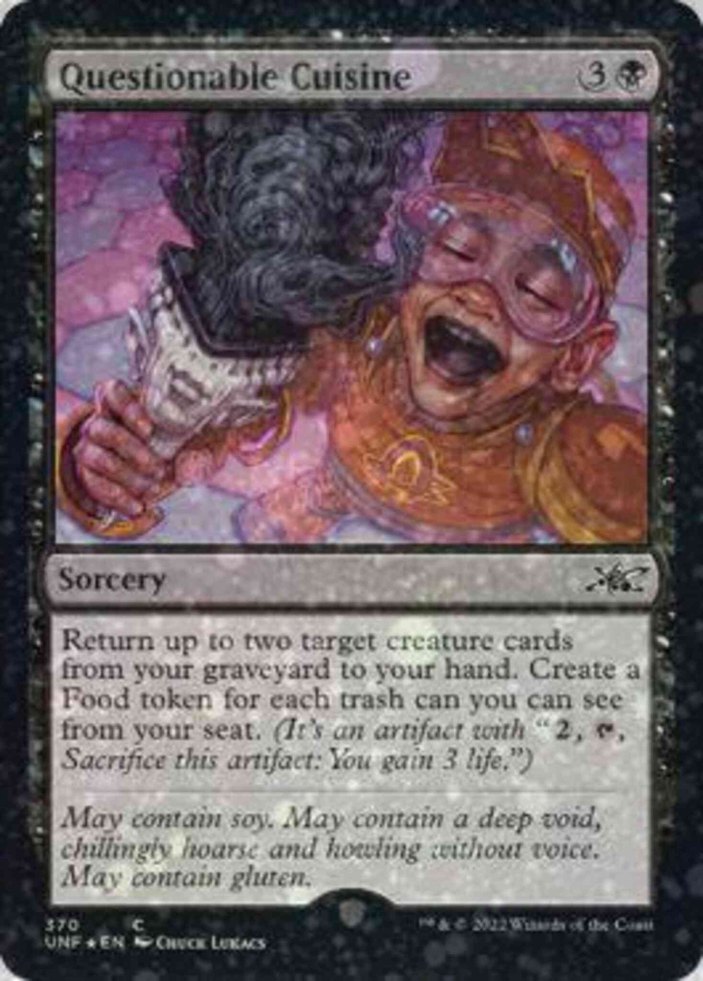 Questionable Cuisine [370] [Unfinity] [Galaxy Foil]