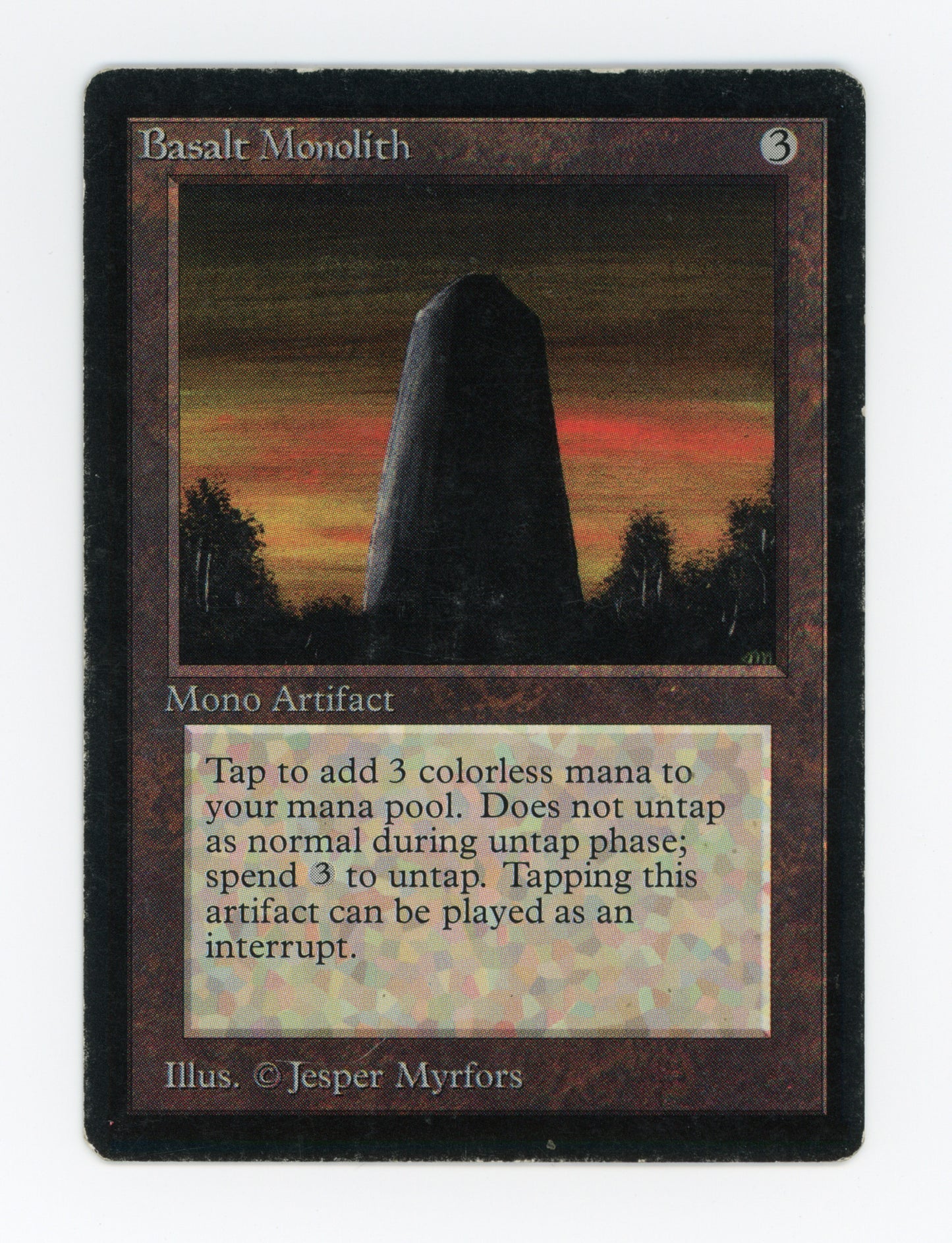 Basalt Monolith — ID 18123