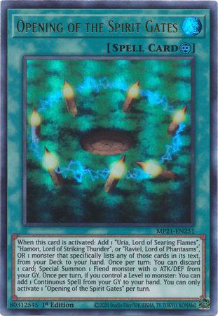Opening of the Spirit Gates - MP21-EN251 - Ultra Rare - 1st Edition