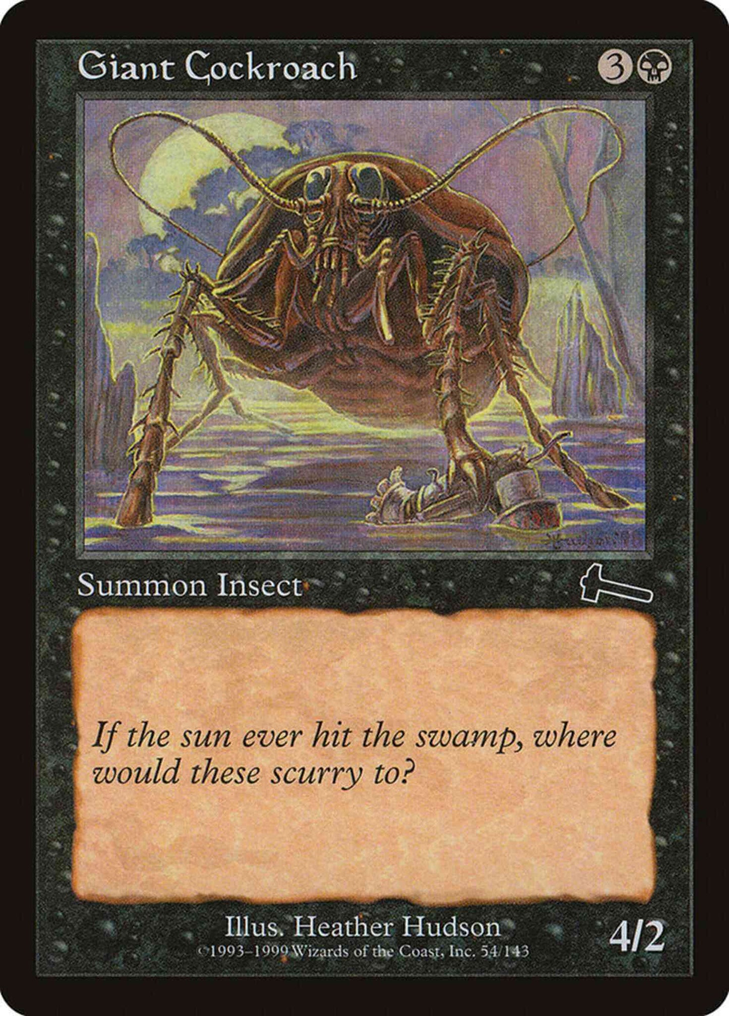 Giant Cockroach [54] [Urza's Legacy] [Non-Foil]
