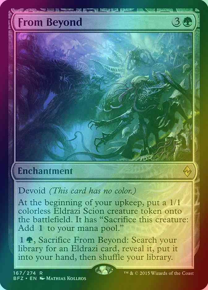From Beyond [167] [Battle for Zendikar] [Foil]