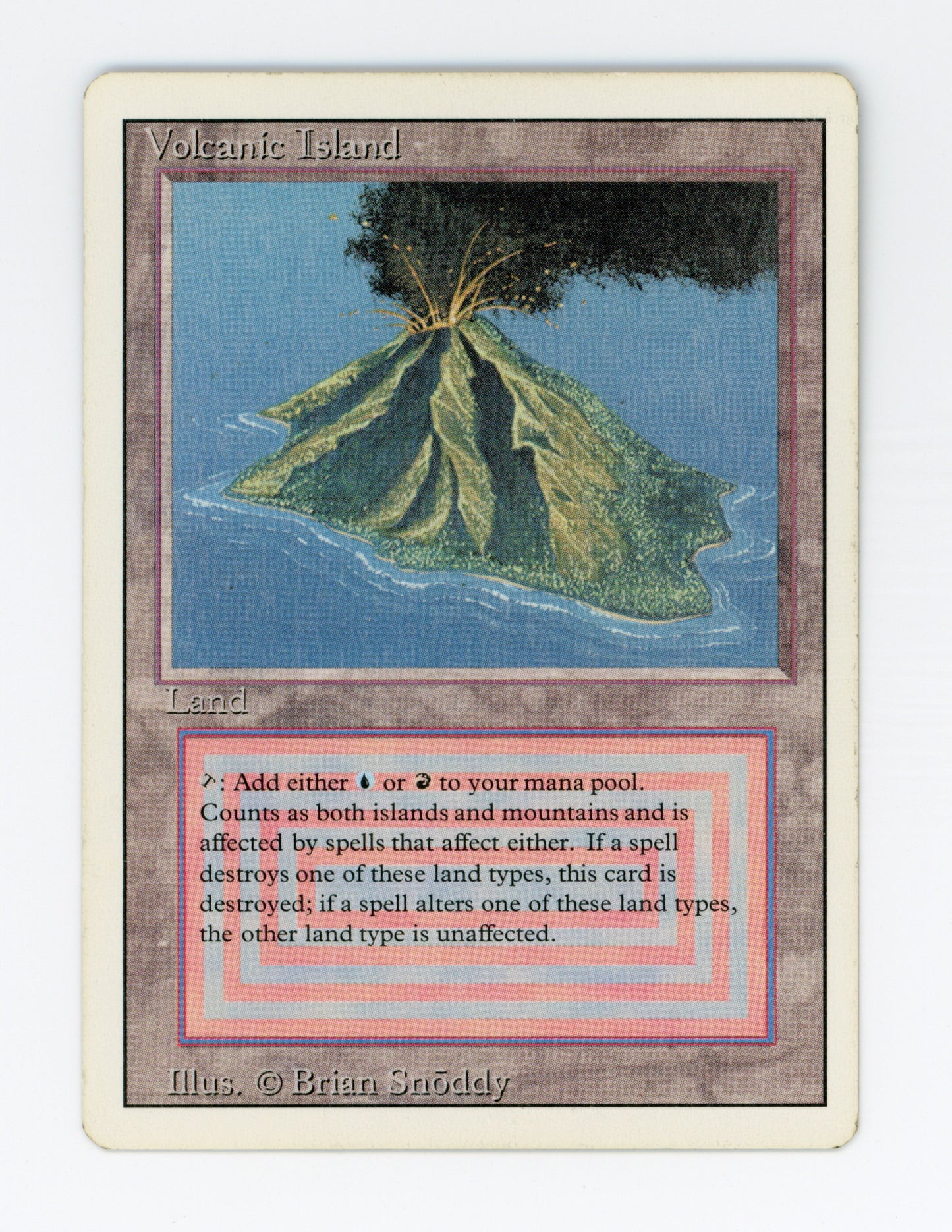 Volcanic Island — Damaged — ID 18564