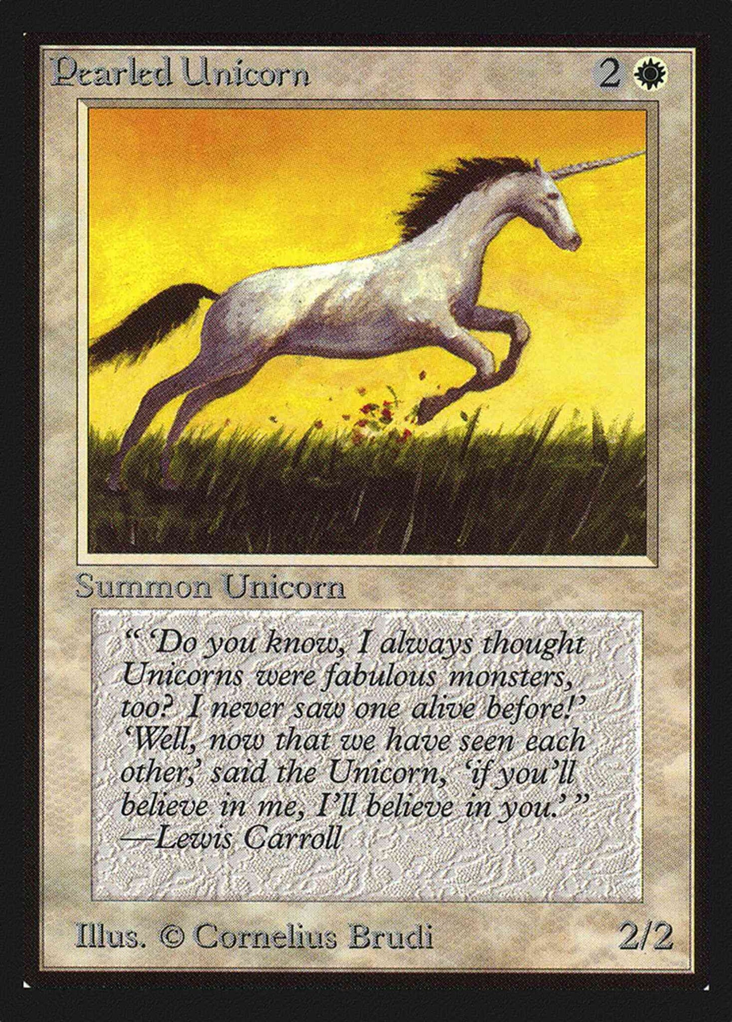 Pearled Unicorn [31] [Intl Collectors Edition] [Non-Foil]