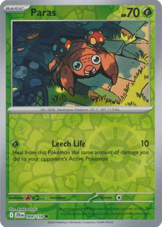 Paras - 004/159 - Common [sv09-004] [Reverse Holo]