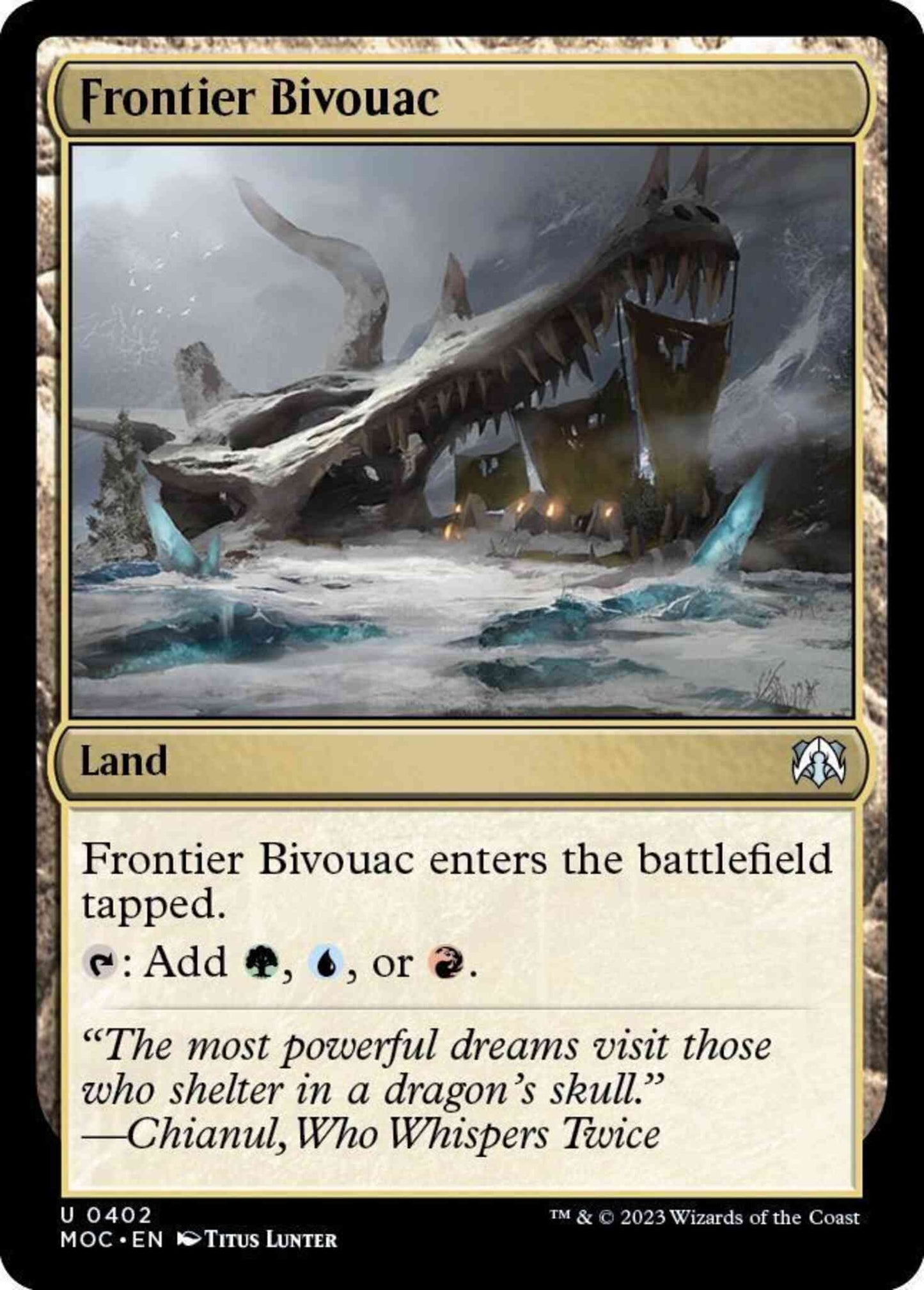 Frontier Bivouac [402] [March of the Machine: Commander] [Non-Foil]